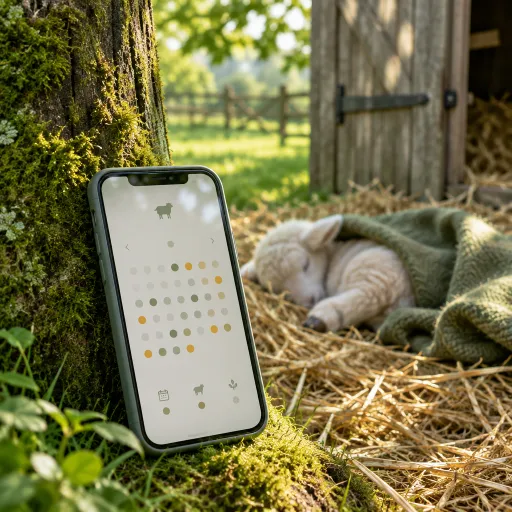 The App That Tells You When the Lambs Are Born: How Farms Use Technology to Shape the Guest Calendar