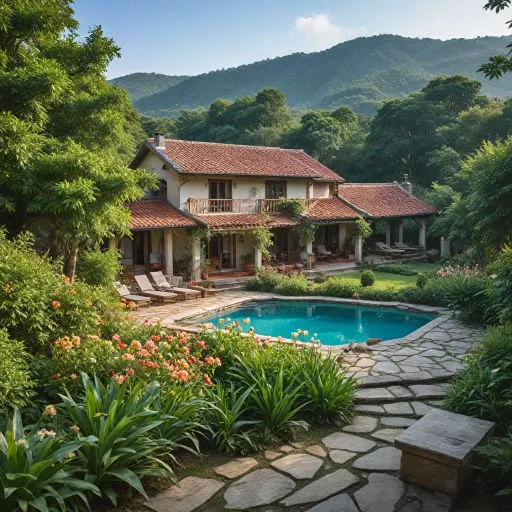 Farm stay villas with pool: luxury rural escapes for discerning travelers