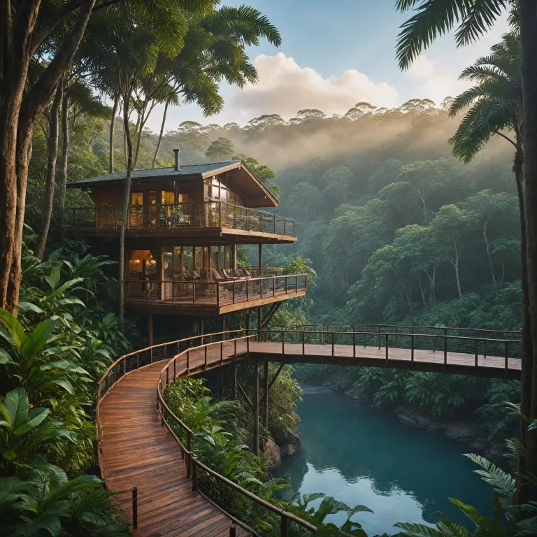 Luxury lodges in the Queensland rainforest for immersive tropical experiences