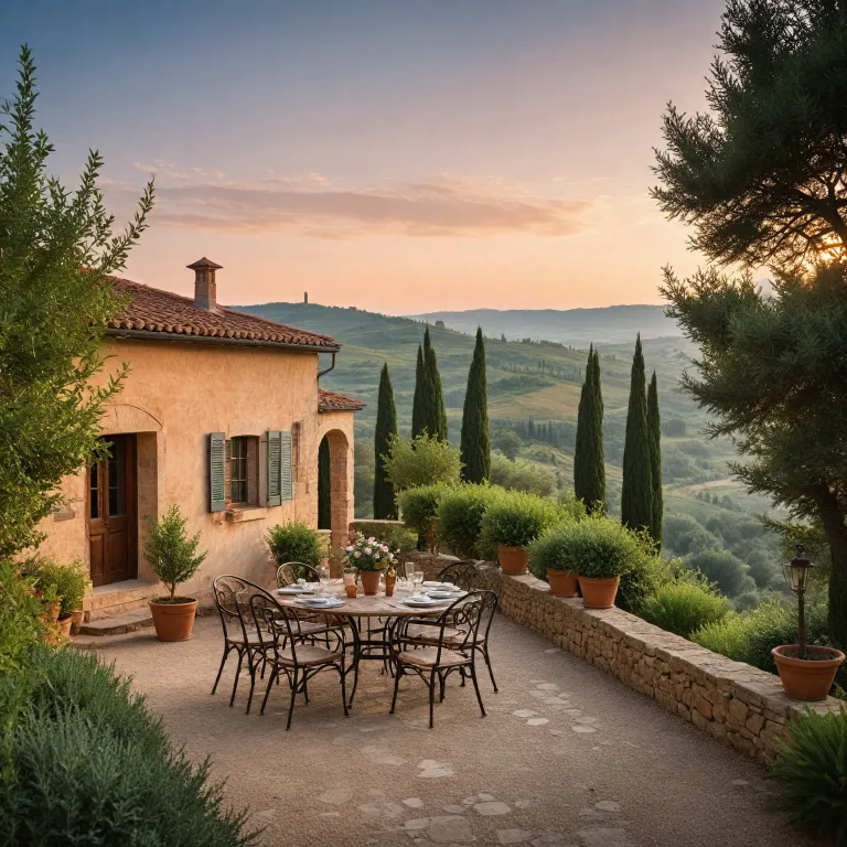Elegant farm stay at borgo villa risi siena for refined Tuscan escapes