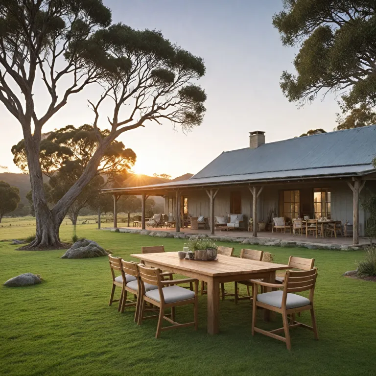 Luxury accommodation with natural views in NSW for refined farm stays