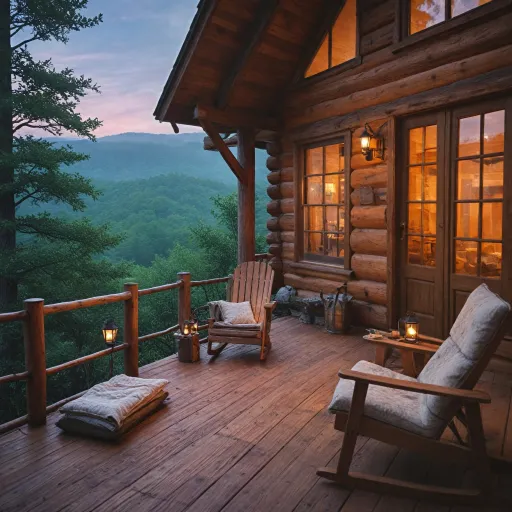 Romantic cabins with jacuzzi in Gatlinburg TN for elevated mountain escapes