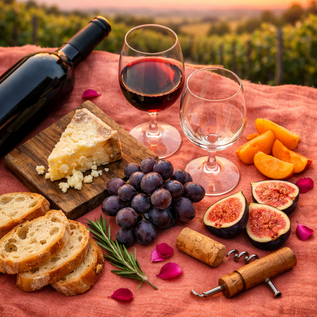 Private vineyard picnics with premium wines across the United States